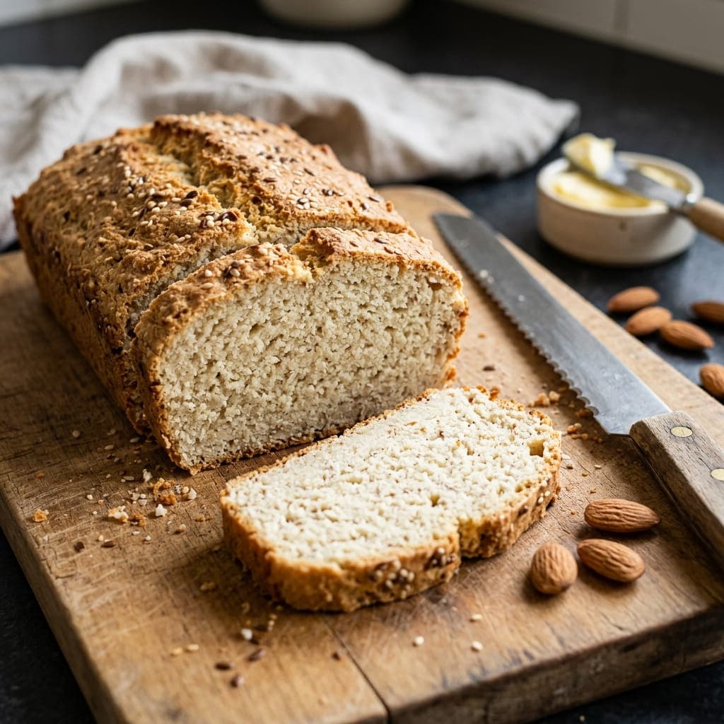 Low-Carb Keto Almond Flour Keto Bread